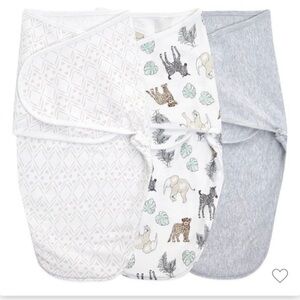 aden + anais Kids Pajamas Sleep Sacks - White, Gray, Multicolor